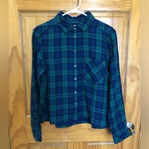 Vineyard Vines Plaid Button Down Shirt, Size Medium, NWT